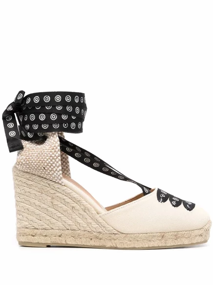 Женские эспадрильи Castañer x 10 Corso Como, бежевые