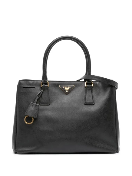 Бывшая в употреблении сумка Prada 2010-2025 Medium Saffiano Lux Galleria black