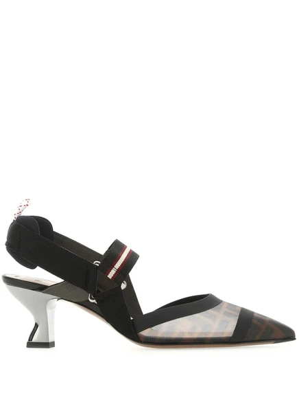 Женские туфли Fendi Colibrì 55 мм, черные