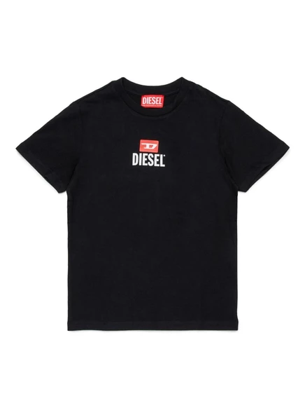 Детская футболка Diesel Kids D-Diesel, черная
