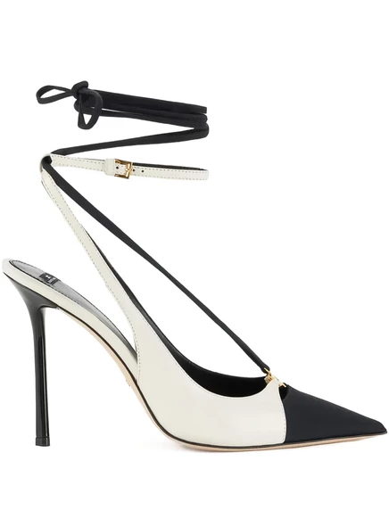 Женские туфли Elisabetta Franchi, белые и черные