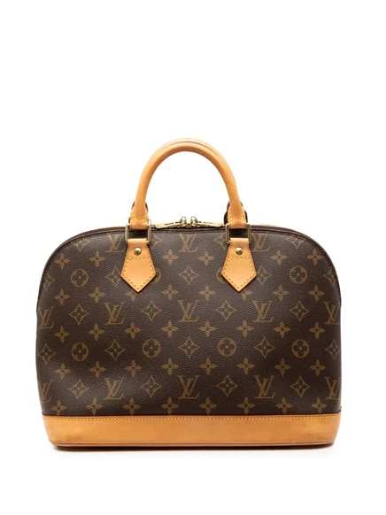 Женская сумка Louis Vuitton Pre-Owned Alma PM монограммная, коричневая