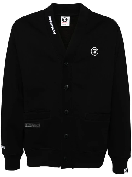 AAPE BY *Кардиган с логотипом BATHING APE® black