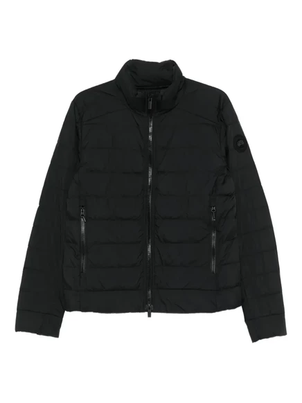 Стеганая куртка Canada Goose Crofton на молнии спереди black