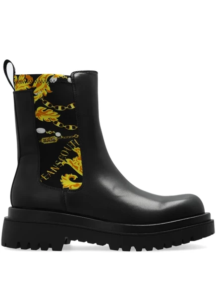 Женские челси Versace Jeans Couture, черные