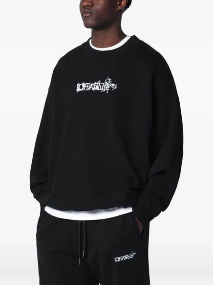 Мужской свитер Off-White Arrows Skate, черный