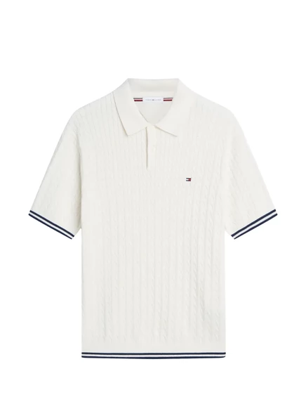 Мужской джемпер-поло Tommy Hilfiger, белый