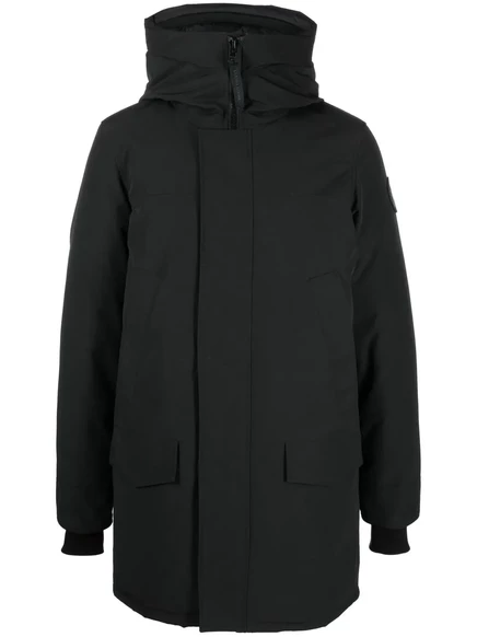 Пуховик с капюшоном Canada Goose Langford black