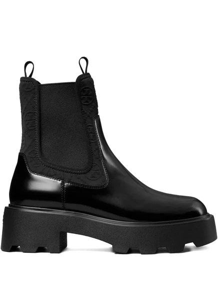 Ботинки челси с Т-образной монограммой Tory Burch 65 мм black