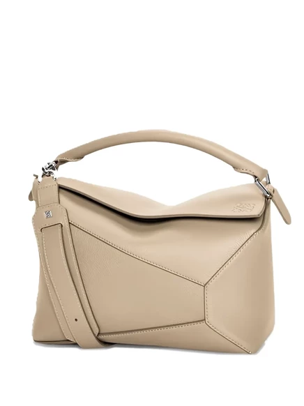 Сумка-тоут LOEWE medium Puzzle Edge нейтрального цвета