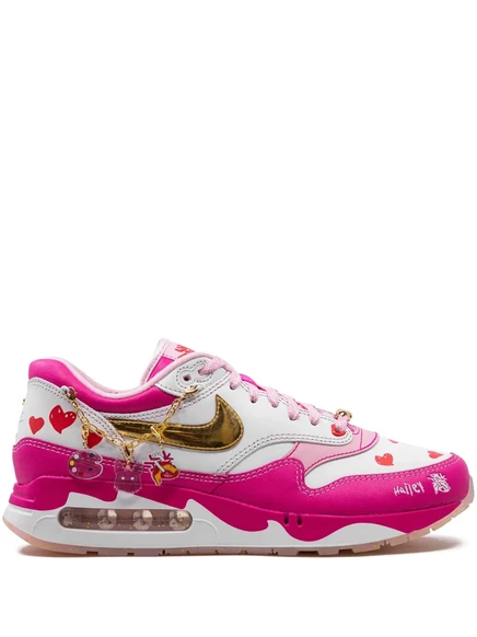 Женские кроссовки Nike Air Max 1 '86 OG Doernbecher Hailey, бело-розовые