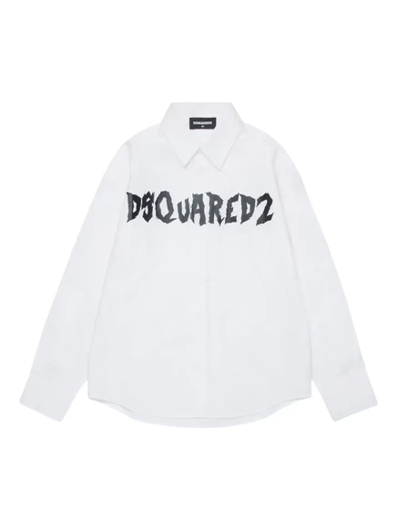 Рубашка для мальчика DSQUARED2 Kids, белая