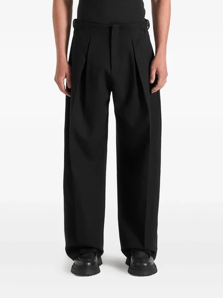 Широкие брюки в складку Manière De Voir Lior black