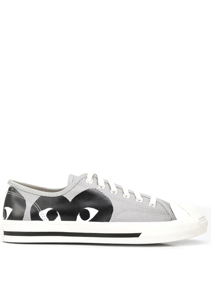 Унисекс кеды Comme des Garçons x Converse Jack Purcell, серые