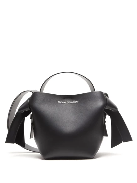 Сумка через плечо Acne Studios mini Musubi black
