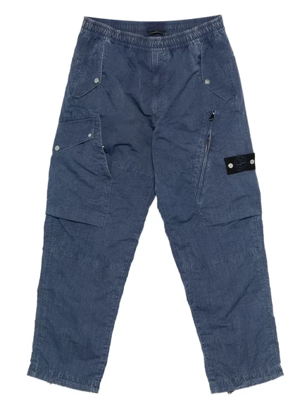 Мужские джинсы-карго Stone Island Hollow, синие
