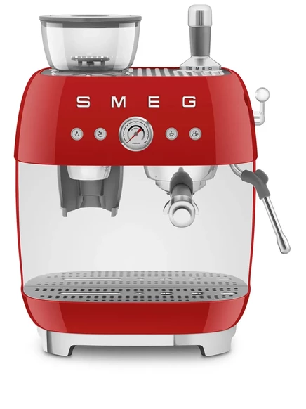 Кофемашина эспрессо Smeg 50s Style, красная