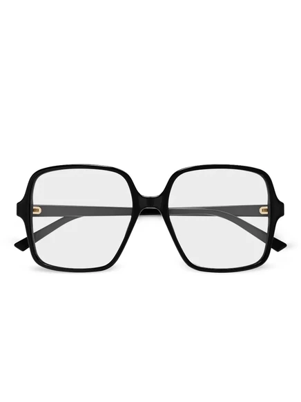 Женские очки Gucci Eyewear с логотипом, черные
