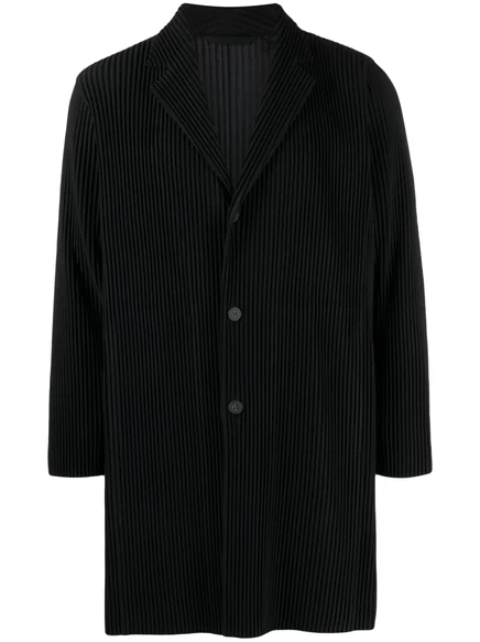 Мужское пальто Issey Miyake Men плиссированное, черное