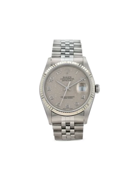 Мужские часы Rolex Datejust 36 мм (1996), сталь, кремовый