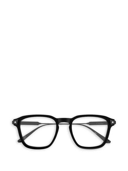 Мужские очки Cartier Eyewear квадратная оправа, черные