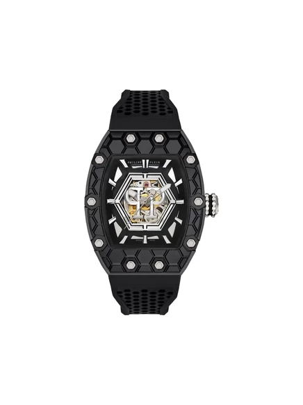 Мужские часы Philipp Plein Crypto King 55 мм, черные
