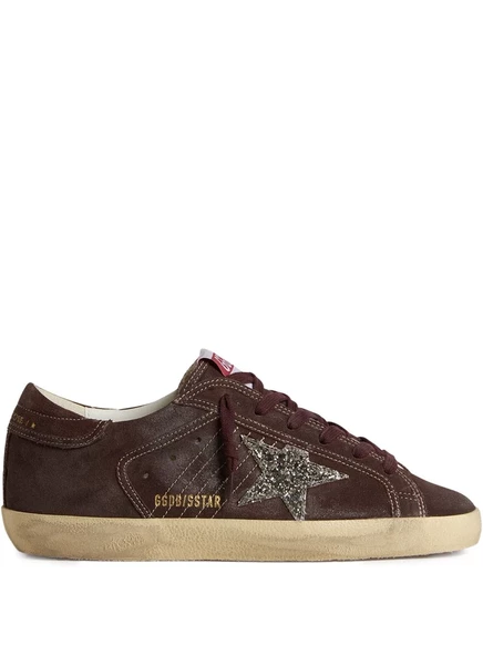 Женские кроссовки Golden Goose Super-Star, коричневые