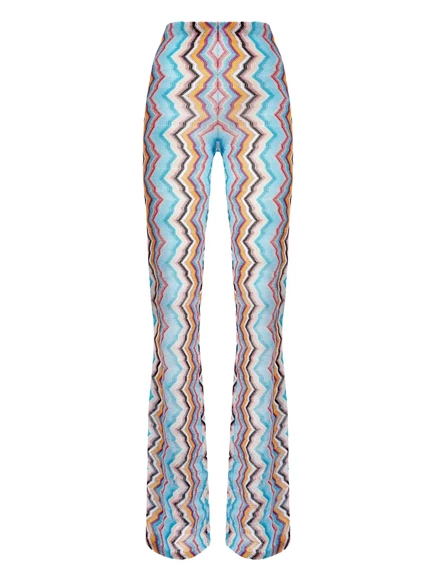Брюки Missoni с зигзагообразным рисунком blue