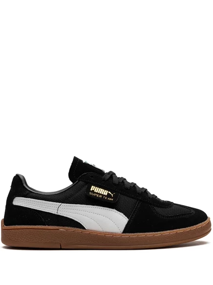 Унисекс кеды Puma Super Team OG замшевые, черно-белые