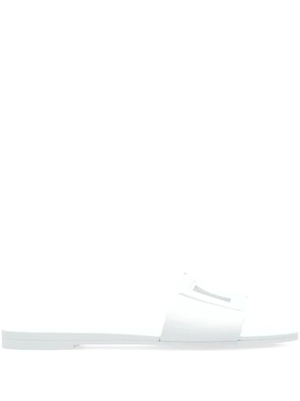Женские шлепанцы Dolce & Gabbana Bianca, белые