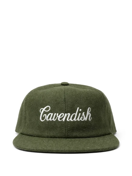 Бейсболка Cavendish с логотипом, зеленая