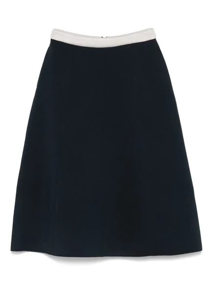 Юбка А-силуэта от Max Mara blue