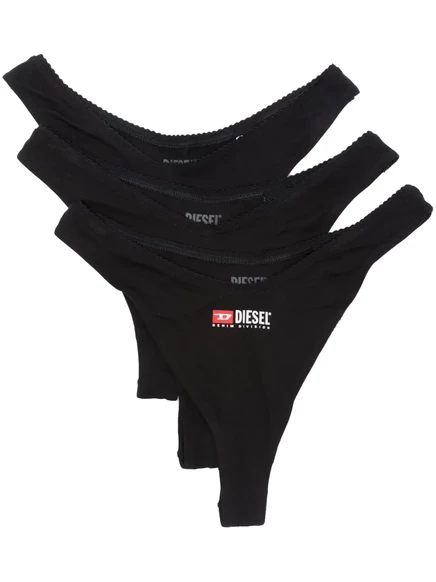 Женские стринги Diesel Punchy-D-Core, 3 шт., черные