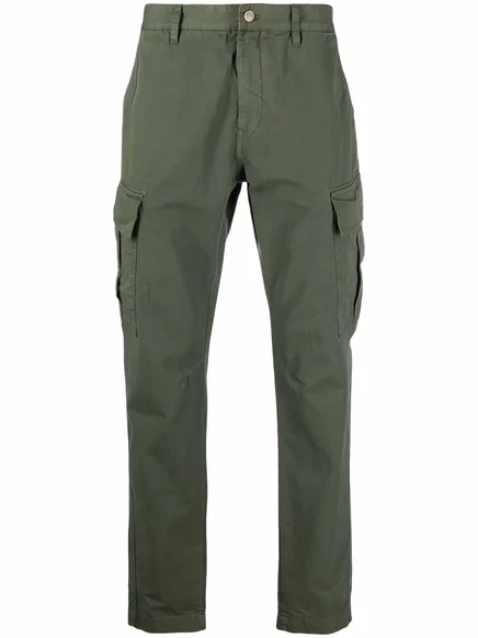 Брюки-карго с прямыми штанинами от Philipp Plein  green