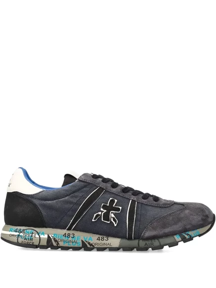 Кроссовки Premiata Lucy 7770 с замшевыми вставками blue