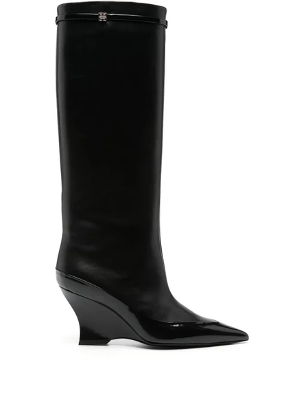 Кожаные ботинки Givenchy Raven 80 мм black
