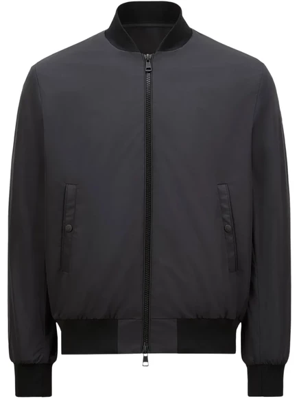 Куртка с нашивкой с логотипом Moncler black
