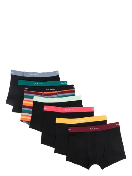 Мужской набор боксеров Paul Smith, логотип на поясе, черный