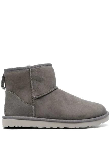 Мужские ботинки Ugg Classic Mini замшевые, серые