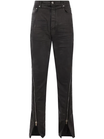 Мужские узкие джинсы Rick Owens DRKSHDW Bolan, черные