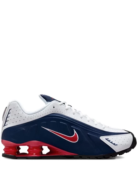 Унисекс кроссовки Nike Shox R4 USA, белые