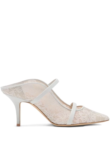 Женские мюли Malone Souliers Maureen с ремешком, белые