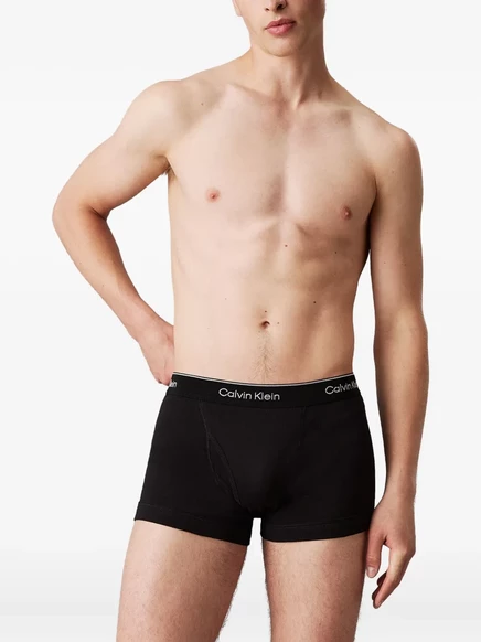 Мужские боксеры Calvin Klein с логотипом, 3 шт., черные