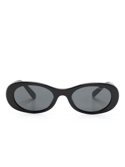 Женские солнцезащитные очки Miu Miu Glimpse, черные