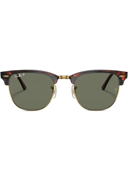 Солнцезащитные очки Ray-Ban Clubmaster, коричневые