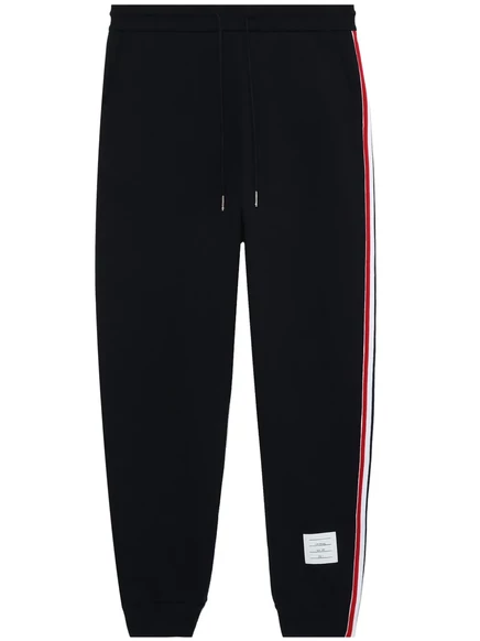 Мужские спортивные штаны Thom Browne с RWB-полосой, синие
