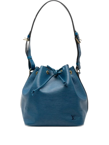 Женская сумка Louis Vuitton Pre-Owned Petit Noe, синяя