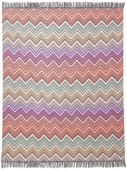 Плед Missoni Home Perseo из кашемира и шерсти, черный