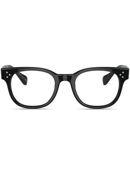 Очки Oliver Peoples Afton в квадратной оправе, черные