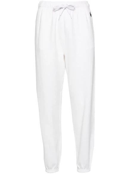 Спортивные брюки Polo Ralph Lauren с вышитым логотипом white